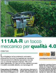 111AA-R un tocco meccanico per qualità 4.0